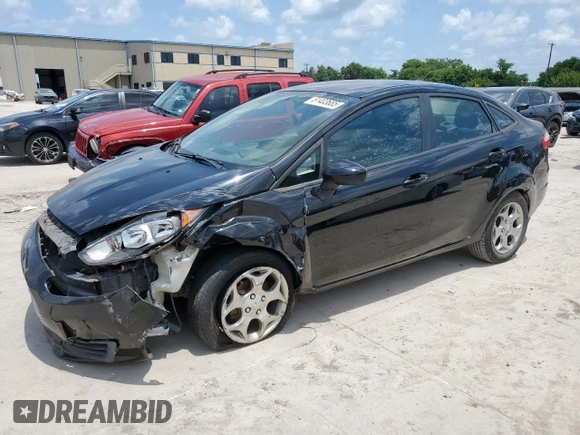 2016 Ford Fiesta S with VIN 3FADP4AJ7GM138630, listed as a Copart auction lot 61403685 with 104,295 mi miles and Salvage title. Bid and sale history available at DreamBid. Image 1.