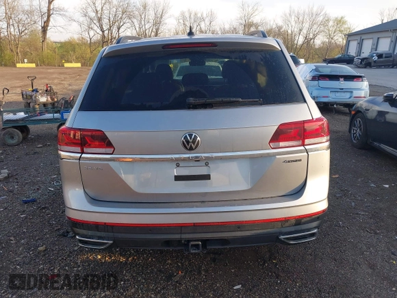 2023 Volkswagen Atlas SE with VIN 1V2HR2CA6PC523233, listed as a IAAI auction lot 41952399 with 28,387 mi miles and . Bid and sale history available at DreamBid. Image 16.