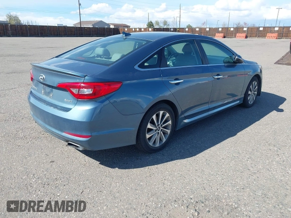 2016 Hyundai Sonata Sport with VIN 5NPE34AFXGH302948, listed as a IAAI auction lot 41958648 with 145,662 mi miles and . Bid and sale history available at DreamBid. Image 4.