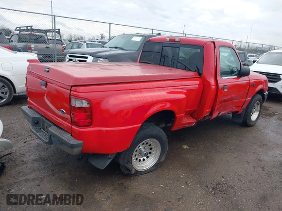 2002 Ford Ranger XL with VIN 1FTYR10D52PA66412, listed as a IAAI auction lot 41942600 with Not provided miles and . Bid and sale history available at DreamBid. Image 4.