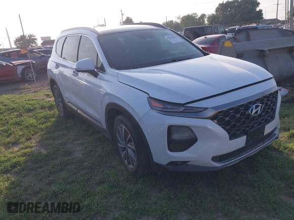 2020 Hyundai Santa Fe Limited with VIN 5NMS53ADXLH217959, listed as a IAAI auction lot 41941861 with 1 mi miles. Bid and sale history available at carsss.com. Image 1.