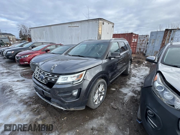 2016 Ford Explorer XLT with VIN 1FM5K8D83GGA53805, listed as a Copart auction lot 87420114 with 177,818 mi miles and Salvage Title. Bid and sale history available at carsss.com. Image 2.