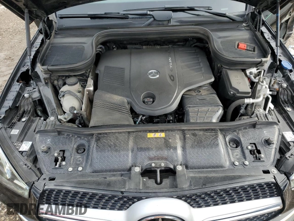 2023 Mercedes-Benz GLE 450 with VIN 4JGFB5KB8PA951630, listed as a Copart auction lot 44431765 with 36,810 mi miles and Salvage title. Bid and sale history available at DreamBid. Image 11.