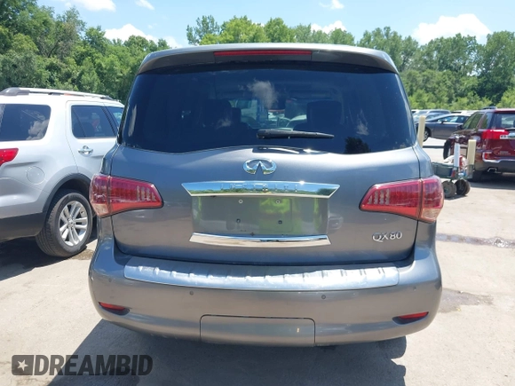 2016 Infiniti QX80 with VIN JN8AZ2NC4G9401117, listed as a IAAI auction lot 42591693 with 141,270 mi miles and . Bid and sale history available at DreamBid. Image 16.