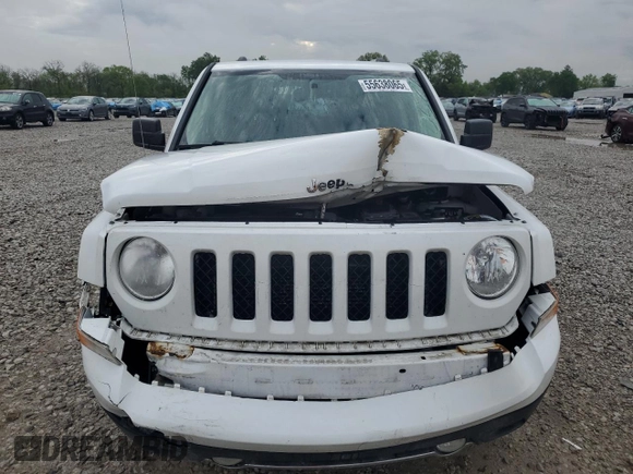 2017 Jeep Patriot High Altitude with VIN 1C4NJRFB6HD210574, listed as a Copart auction lot 55638065 with 132,151 mi miles and Salvage title. Bid and sale history available at DreamBid. Image 5.