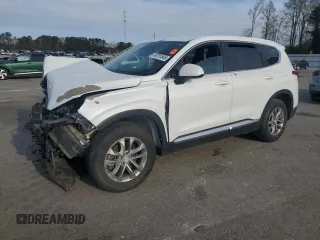 2019 Hyundai Santa Fe SE with VIN 5NMS23AD3KH113403, listed as a Copart auction lot 49791845 with 115,486 mi miles and Salvage Title. Bid and sale history available at carsss.com. Image 1.