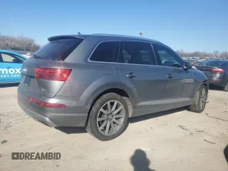 2017 Audi Q7 Premium Plus with VIN WA1LABF70HD036540, listed as a Copart auction lot 46461145 with 71,439 mi miles and Salvage Title. Bid and sale history available at carsss.com. Image 3.