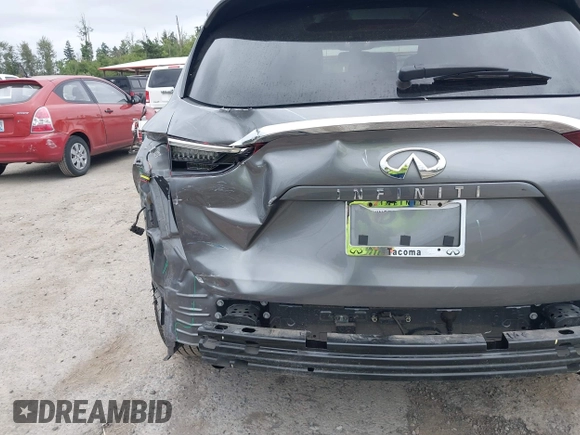 2020 Infiniti QX50 Luxe z VIN 3PCAJ5M1XLF117060, wystawiony jako IAAI lot #42500252 z przebiegiem 63 533 mil mil oraz . Historia ofert i sprzedaży dostępna na DreamBid. Obrazek 6.