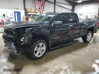 2016 Chevrolet Silverado 1500 Custom with VIN 1GCVKPEC9GZ224465, listed as a Copart auction lot 50304235 with 96,769 mi miles and Salvage Title. Bid and sale history available at carsss.com. Image 1.