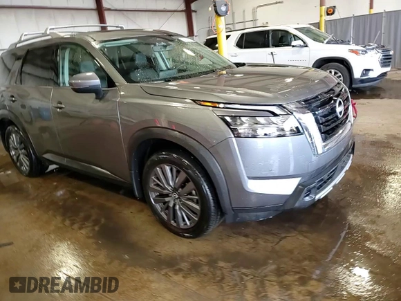 2024 Nissan Pathfinder SL z VIN 5N1DR3CD6RC272468, wystawiony jako Copart lot #58295815 z przebiegiem 5 147 mil mil oraz Szkoda całkowita • Salvage title. Historia ofert i sprzedaży dostępna na DreamBid. Obrazek 14.
