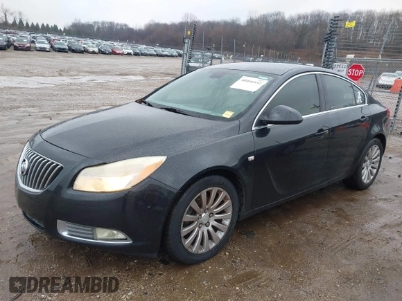 2011 Buick Regal CXL RL1 with VIN W04GN5EC6B1122871, listed as a IAAI auction lot 40466432 with 164,593 mi miles and . Bid and sale history available at DreamBid. Image 2.