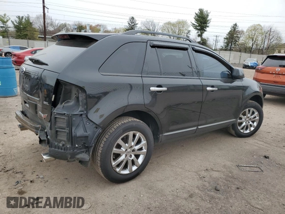 2011 Ford Edge SEL with VIN 2FMDK3JC1BBA32474, listed as a Copart auction lot 52149355 with 151,021 mi miles and Salvage Title. Bid and sale history available at carsss.com. Image 3.