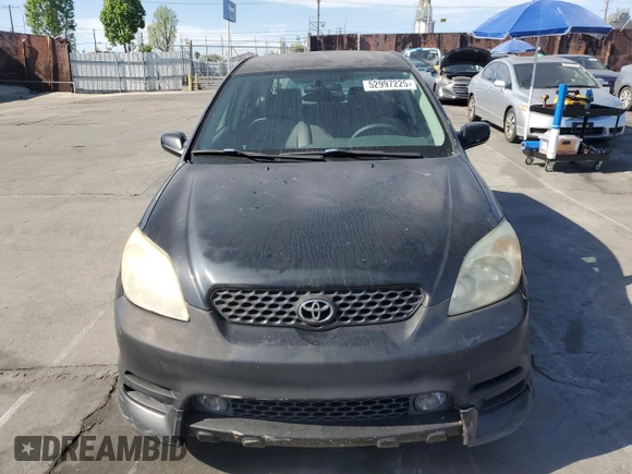 2003 Toyota Matrix Std with VIN 2T1KR32E33C008323, listed as a Copart auction lot 52997225 with 0 mi miles and Clean Title. Bid and sale history available at carsss.com. Image 5.