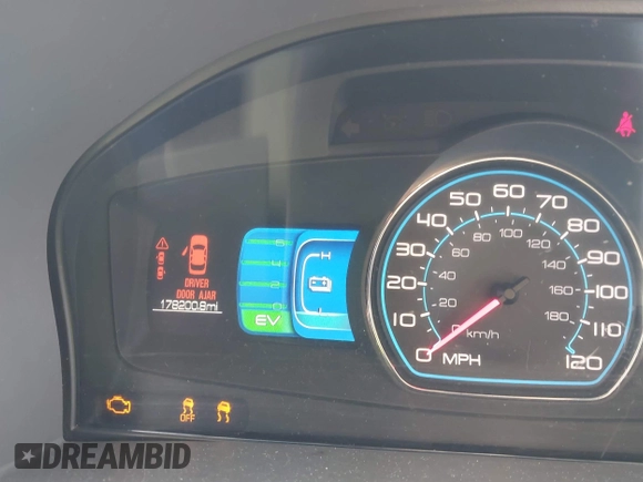 2010 Ford Fusion Hybrid with VIN 3FADP0L3XAR365084, listed as a IAAI auction lot 42521145 with 178,200 mi miles and . Bid and sale history available at DreamBid. Image 7.