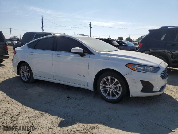 2019 Ford Fusion Hybrid SE with VIN 3FA6P0LUXKR272147, listed as a Copart auction lot 50734095 with 125,896 mi miles and Clean Title. Bid and sale history available at carsss.com. Image 4.