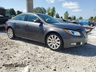 2011 Buick Regal CXL Turbo TO6 with VIN W04G05GV4B1138130, listed as a Copart auction lot 69961074 with 155,119 mi miles and Clean Title. Bid and sale history available at carsss.com. Image 4.