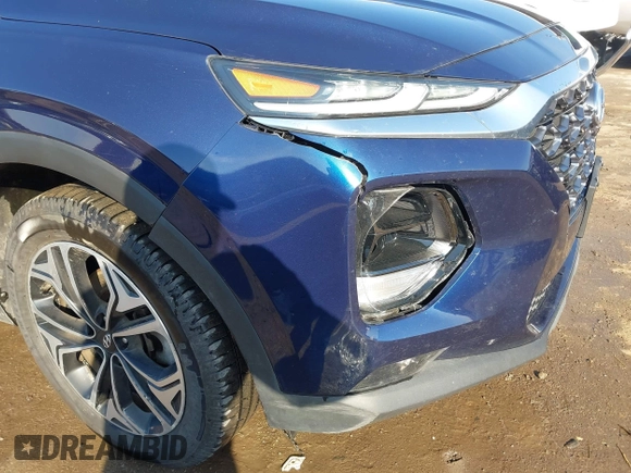 2019 Hyundai Santa Fe Ultimate with VIN 5NMS5CAA6KH117104, listed as a IAAI auction lot 41639157 with 75,507 mi miles and . Bid and sale history available at DreamBid. Image 17.