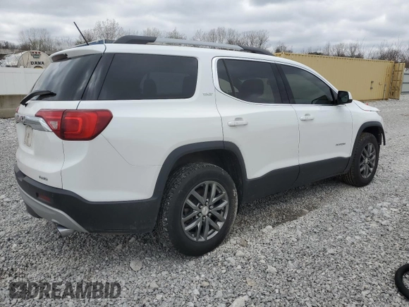 2017 GMC Acadia SLT with VIN 1GKKNULS4HZ297607, listed as a Copart auction lot 53476095 with 129,679 mi miles and Salvage Title. Bid and sale history available at carsss.com. Image 3.