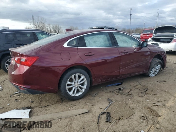 2016 Chevrolet Malibu LT with VIN 1G1ZE5ST0GF254434, listed as a Copart auction lot 52687085 with 85,563 mi miles and Clean Title. Bid and sale history available at DreamBid. Image 3.