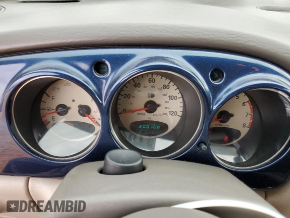 2003 Chrysler PT Cruiser Touring with VIN 3C4FY58B63T617822, listed as a Copart auction lot 76207614 with 200,168 mi miles and Salvage Title. Bid and sale history available at carsss.com. Image 9.