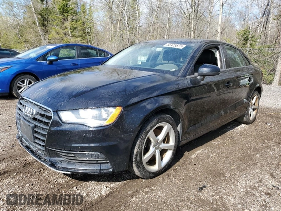 2016 Audi A3 Premium with VIN WAUB8GFF1G1105556, listed as a Copart auction lot 55473875 with 157,490 mi miles and Clean Title. Bid and sale history available at DreamBid. Image 1.