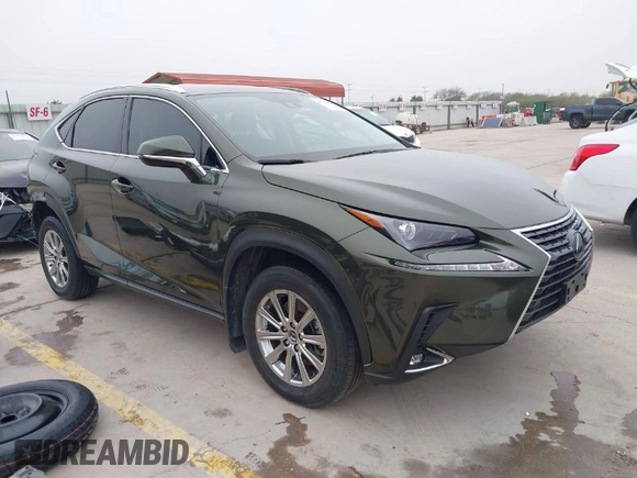 2021 Lexus NX with VIN JTJDARDZ7M2241119, listed as a IAAI auction lot 41188266 with 48,701 mi miles. Bid and sale history available at carsss.com. Image 1.