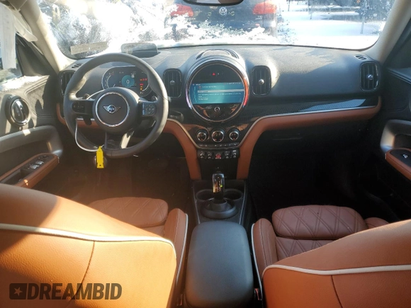 2024 MINI Countryman Cooper S with VIN WMZ83BR03R3R54844, listed as a Copart auction lot 87876155 with 15,242 mi miles and Salvage Title. Bid and sale history available at carsss.com. Image 8.