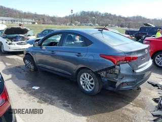 2020 Hyundai Accent SE with VIN 3KPC24A60LE094667, listed as a IAAI auction lot 41819903 with 55,577 mi miles. Bid and sale history available at carsss.com. Image 3.