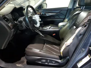 2011 Infiniti M37 with VIN JN1BY1AR2BM370840, listed as a Copart auction lot 76164314 with 116,783 mi miles and Clean Title. Bid and sale history available at carsss.com. Image 7.
