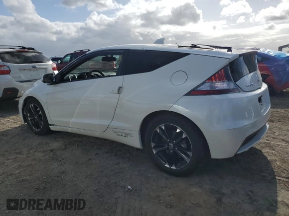 2015 Honda CR-Z with VIN JHMZF1D41FS001422, listed as a Copart auction lot 51636425 with Not Provided miles and Salvage Title. Bid and sale history available at DreamBid. Image 2.