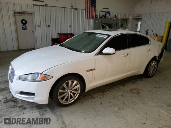 2015 Jaguar XF T Premium with VIN SAJWA0FS3FPU67494, listed as a Copart auction lot 83887334 with 112,379 mi miles and Salvage Title. Bid and sale history available at carsss.com. Image 1.