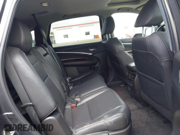 2016 Acura MDX with VIN 5FRYD3H23GB014967, listed as a IAAI auction lot 41929935 with 256,698 mi miles. Bid and sale history available at carsss.com. Image 8.