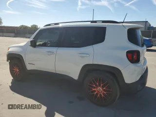2017 Jeep Renegade Latitude with VIN ZACCJABB7HPG43613, listed as a Copart auction lot 50196975 with 107,434 mi miles and Salvage Title. Bid and sale history available at carsss.com. Image 2.