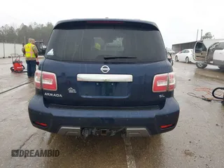 2020 Nissan Armada SL with VIN JN8AY2ND3L9110873, listed as a IAAI auction lot 41272945 with 109,968 mi miles. Bid and sale history available at carsss.com. Image 16.