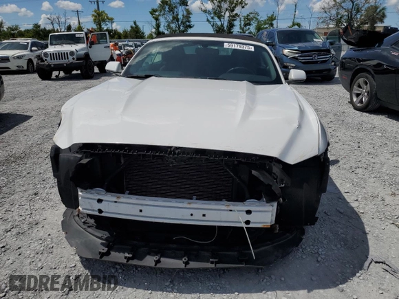 2015 Ford Mustang V6 with VIN 1FATP8EM5F5399184, listed as a Copart auction lot 59179375 with 99,374 mi miles and Salvage title. Bid and sale history available at DreamBid. Image 5.