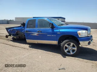 2007 Dodge 1500 Laramie с VIN 1D7HU18207S228099, выставлен на аукционе Copart как лот 54172875 с пробегом Не указан миль и Списание • Salvage title. История ставок и продаж доступна на DreamBid. Изображение 4.