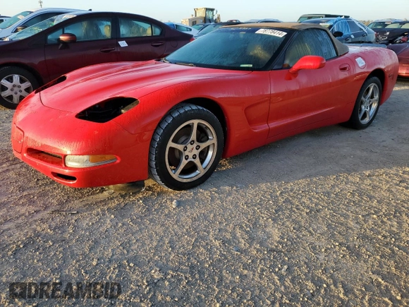 2001 Chevrolet Corvette with VIN 1G1YY32G515134264, listed as a Copart auction lot 78778414 with 0 mi miles and Salvage Title. Bid and sale history available at carsss.com. Image 1.