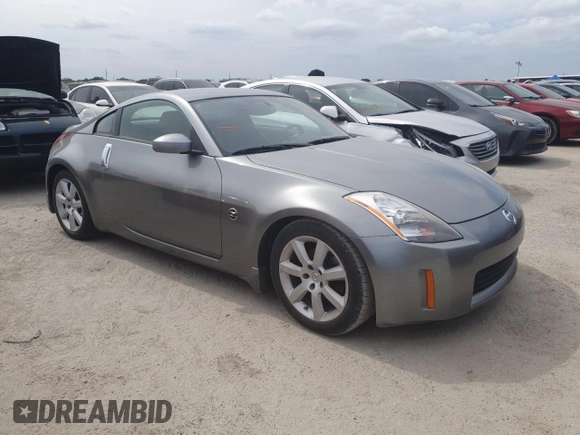 2005 Nissan 350Z Touring with VIN JN1AZ34E05M652220, listed as a Copart auction lot 76190324 with Not Provided miles and Salvage Title. Bid and sale history available at DreamBid. Image 4.