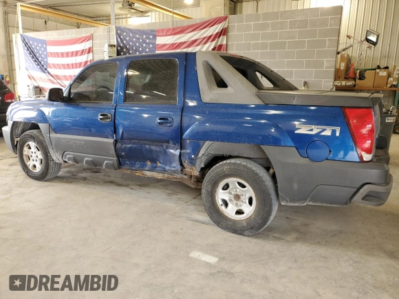 2003 Chevrolet Avalanche with VIN 3GNEK13T53G147238, listed as a Copart auction lot 53635875 with 299,095 mi miles and Salvage Title. Bid and sale history available at carsss.com. Image 2.