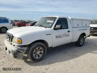 2007 Ford Ranger XL with VIN 1FTYR10D17PA20955, listed as a Copart auction lot 49239335 with 280,887 mi miles and Clean Title. Bid and sale history available at carsss.com. Image 1.