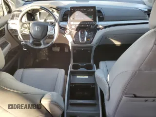 2020 Honda Odyssey Elite with VIN 5FNRL6H96LB059970, listed as a Copart auction lot 89288395 with 56,971 mi miles and Salvage Title. Bid and sale history available at DreamBid. Image 8.