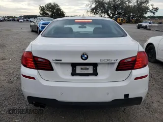 2014 BMW 5 Series 535d xDrive with VIN WBAFV3C5XEDZ33339, listed as a Copart auction lot 62984935 with 148,039 mi miles and Non repairable. Bid and sale history available at DreamBid. Image 6.