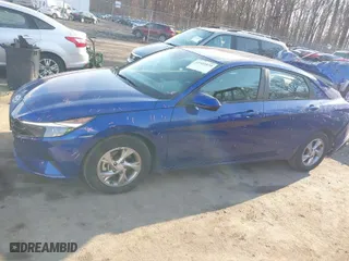2021 Hyundai Elantra SE with VIN 5NPLL4AG7MH017345, listed as a IAAI auction lot 41523870 with 39,576 mi miles. Bid and sale history available at carsss.com. Image 14.