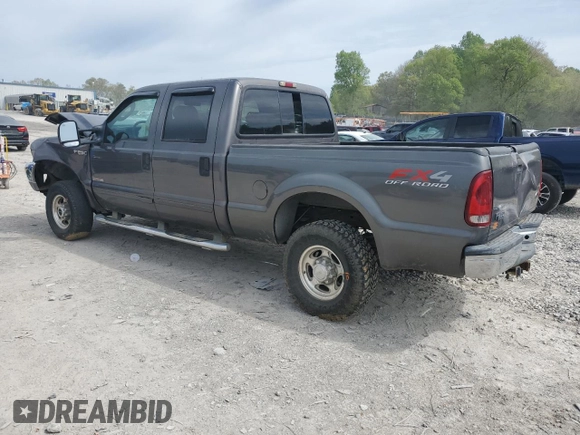 2003 Ford F-250 XL with VIN 1FTNW21P03EB89428, listed as a Copart auction lot 53090215 with 238,557 mi miles and Salvage title. Bid and sale history available at DreamBid. Image 2.