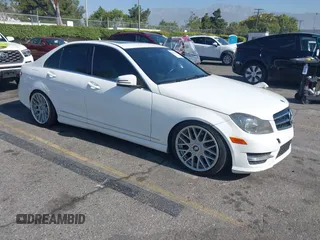 2014 Mercedes-Benz C 250 Sport with VIN WDDGF4HB1EG235876, listed as a IAAI auction lot 42516668 with 172,910 mi miles and . Bid and sale history available at DreamBid. Image 1.