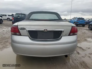 2004 Chrysler Sebring LXi with VIN 1C3EL55R14N117746, listed as a Copart auction lot 75170344 with 0 mi miles and Salvage Title. Bid and sale history available at carsss.com. Image 6.