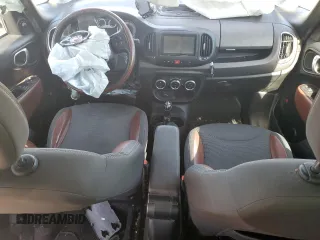 2014 FIAT 500L Trekking with VIN ZFBCFADH8EZ008838, listed as a Copart auction lot 76446664 with 92,949 mi miles and Salvage Title. Bid and sale history available at carsss.com. Image 8.