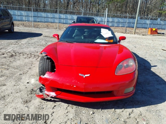 2008 Chevrolet Corvette with VIN 1G1YY25WX85124417, listed as a IAAI auction lot 41644594 with 53,067 mi miles. Bid and sale history available at carsss.com. Image 12.