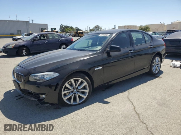 2011 BMW 5 Series 535i z VIN WBAFR7C50BC806502, wystawiony jako Copart lot #60560895 z przebiegiem 86 672 mil mil oraz Szkoda całkowita • Salvage title. Historia ofert i sprzedaży dostępna na DreamBid. Obrazek 1.