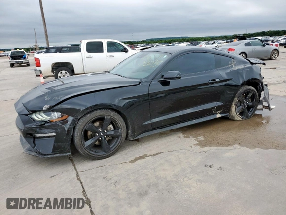 2023 Ford Mustang EcoBoost с VIN 1FA6P8TH9P5112854, выставлен на аукционе Copart как лот 56073805 с пробегом 23 481 миль миль и Списание • Salvage title. История ставок и продаж доступна на DreamBid. Изображение 1.